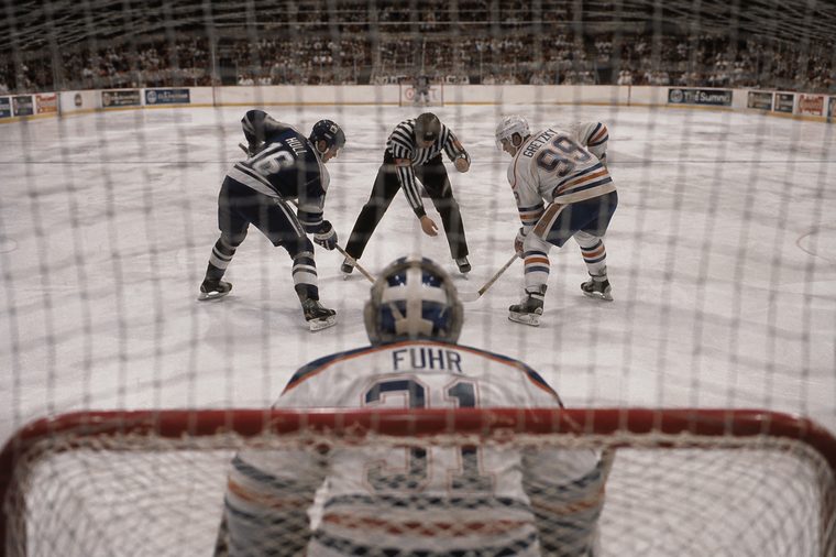 Houston Aeros &mdash; Three Howes on one line