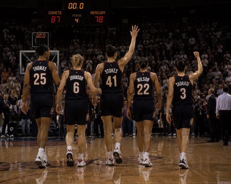 Houston Comets &mdash; The 1998 team, 27 3