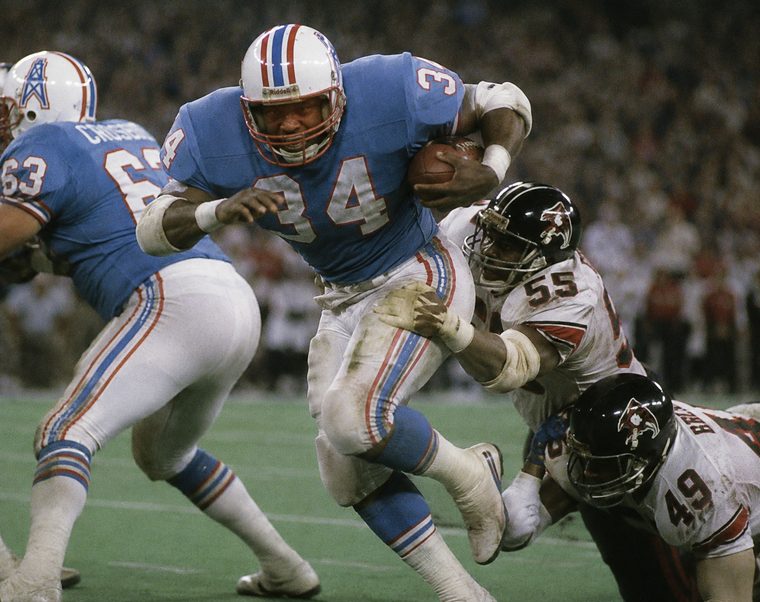 Houston Oilers &mdash; Earl Campbell, 1978 Rookie of the Year