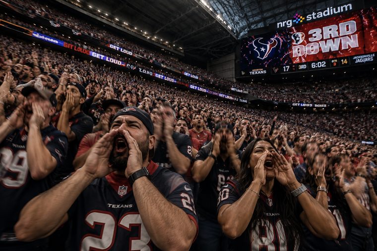 Houston Texans &mdash; NRG, third down, full volume